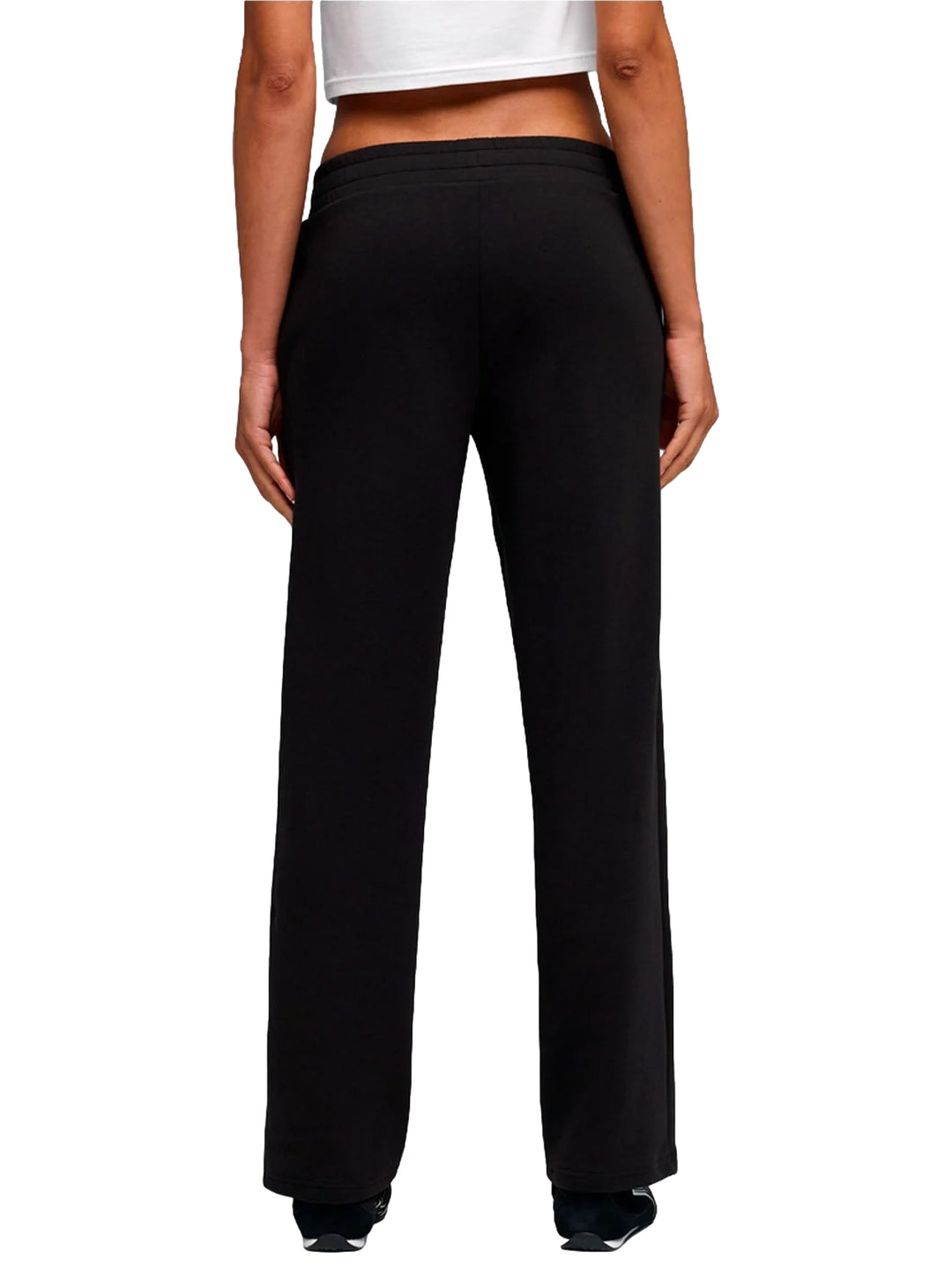 Pantalón PUMA Ess Elevated Straight Leg Negro para Mujer