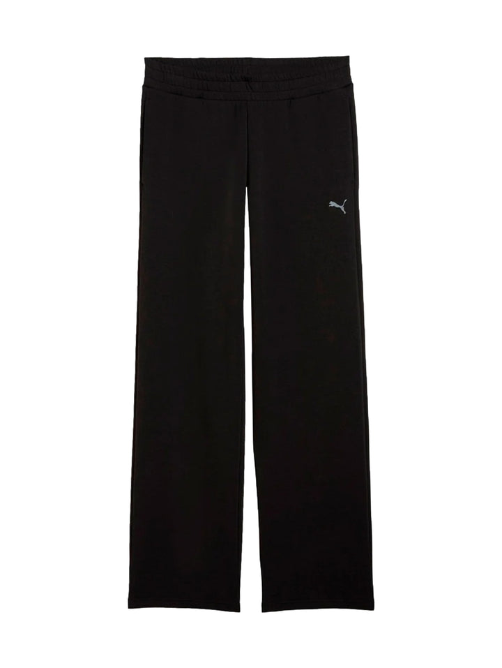 Pantalón PUMA Ess Elevated Straight Leg Negro para Mujer