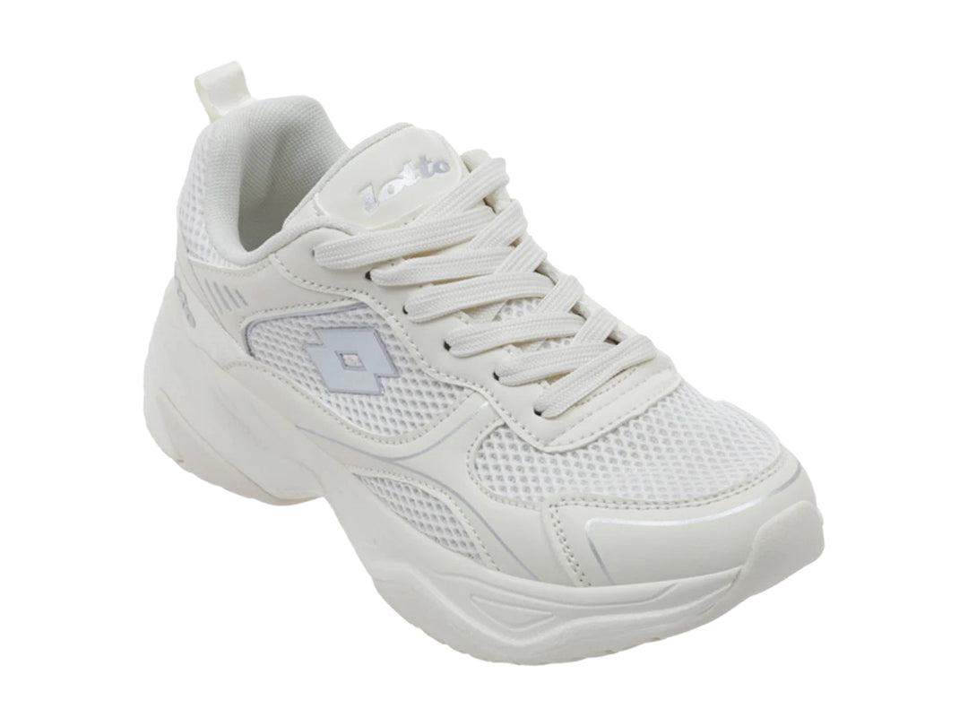 Tenis Lotto Galanty Beige y Gris para Mujer
