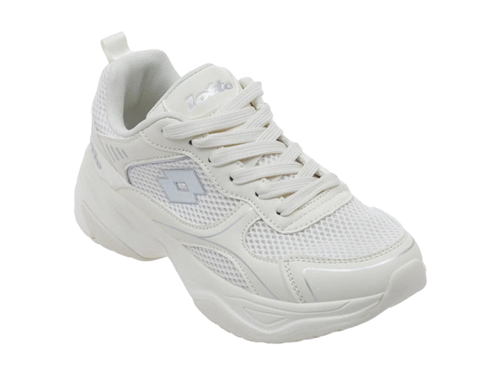 Tenis Lotto Galanty Beige y Gris para Mujer