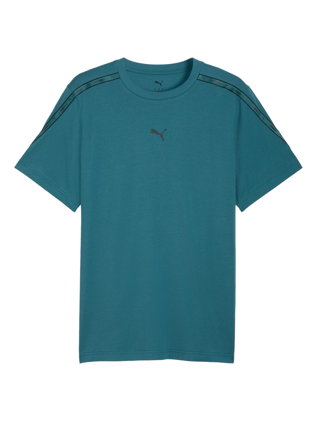 Playera PUMA Ess Tape Tee Verde Esmeralda para Hombre