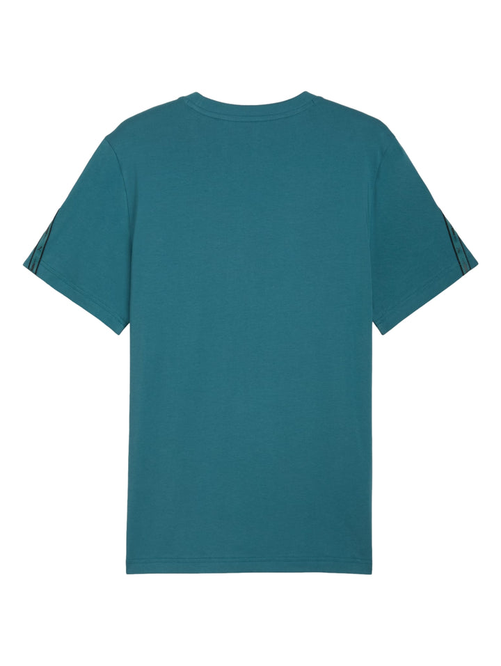 Playera PUMA Ess Tape Tee Verde Esmeralda para Hombre