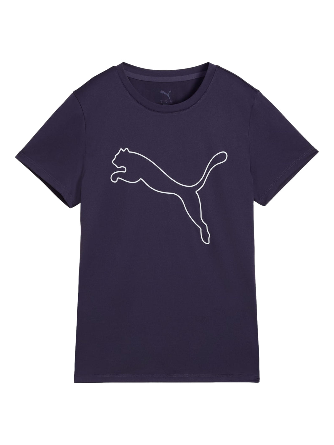 Playera PUMA Tad Essential Logo Color Ciruela para Mujer