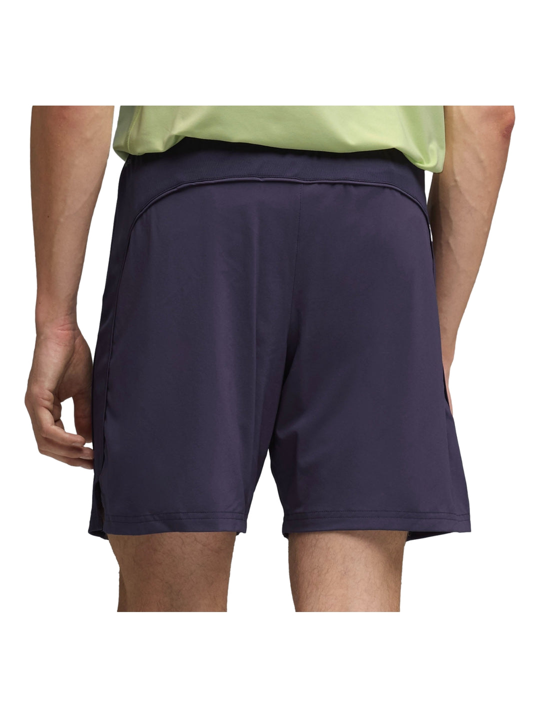 Shorts deportivos PUMA color Deep Plum para Hombre.