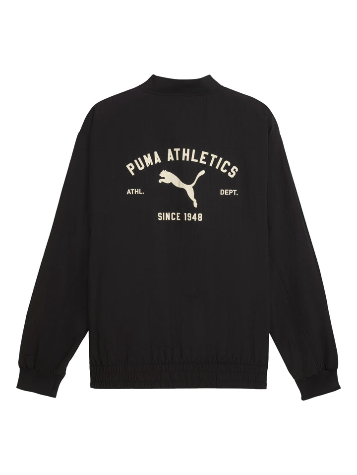 Chamarra Bomber Puma Negro para Hombre