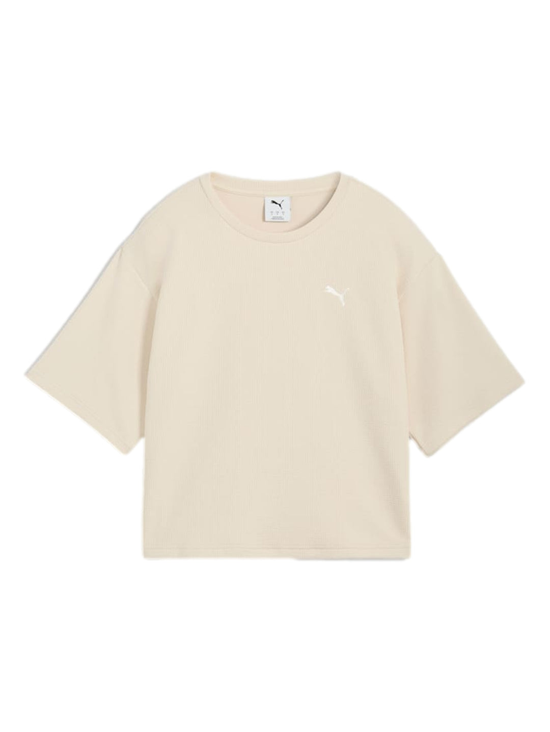 Playera PUMA Ess Elevated Relaxed Blanco Nieve para Mujer
