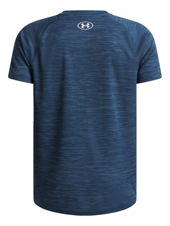 Playera Under Armour Tech Textured Azul para Niño