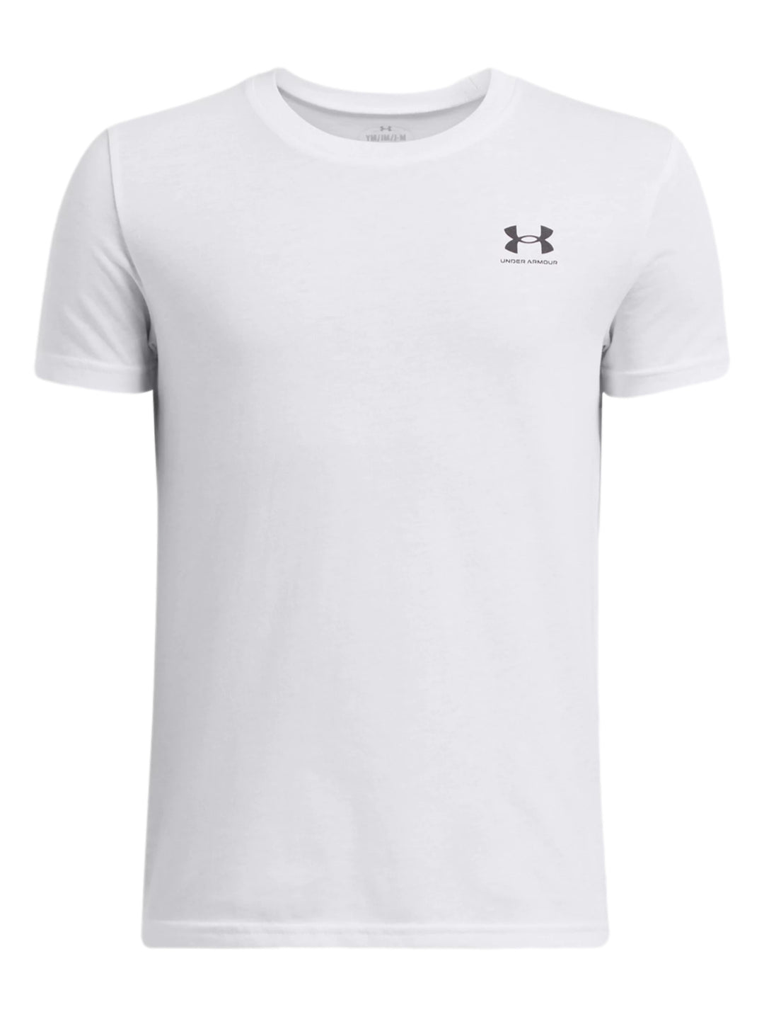 Playera Under Armour Sportstyle Blanco para Niño