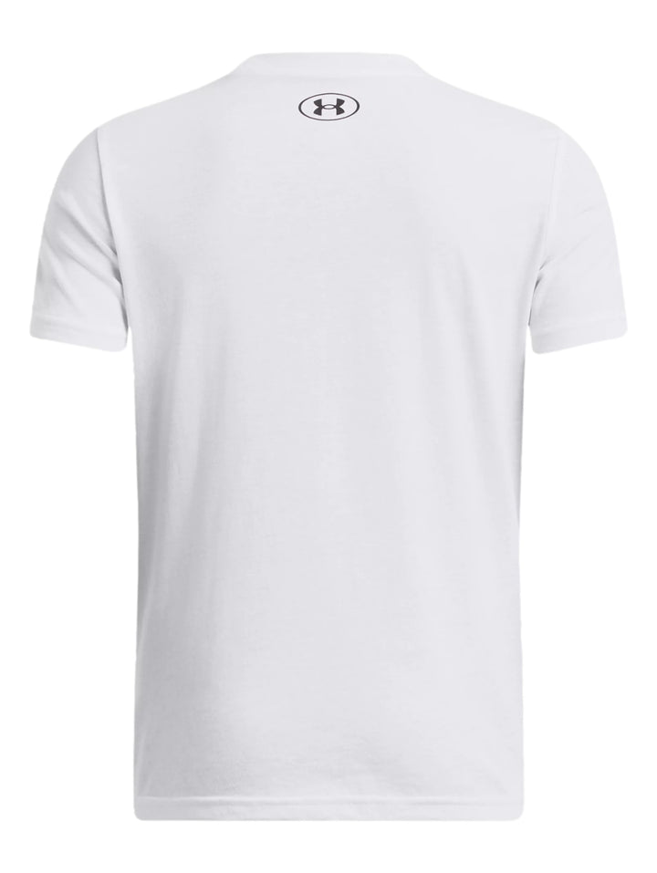 Playera Under Armour Sportstyle Blanco para Niño