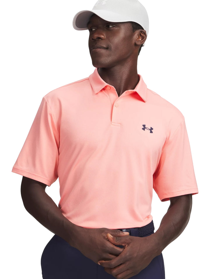 Playera Polo Under Armour MatchPlay Rosa para Hombre
