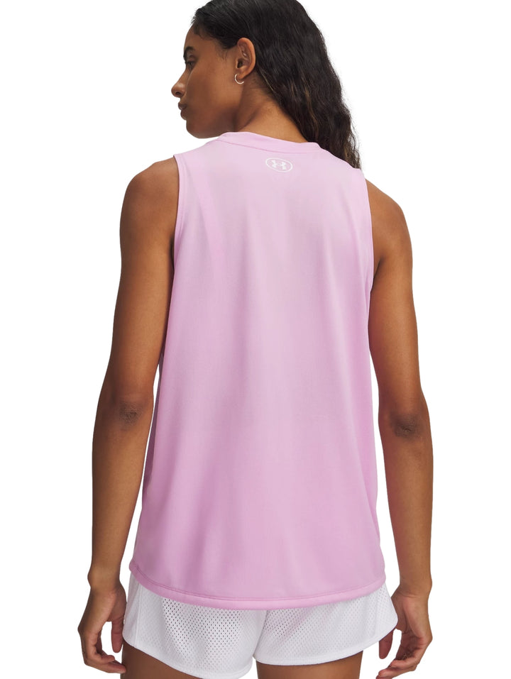 Playera Under Armour Tech Tank Rosa para Mujer
