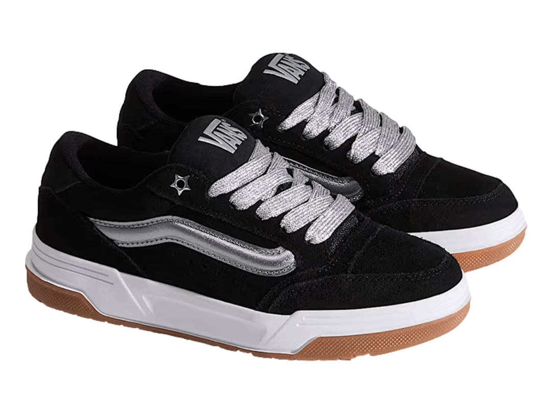 Tenis Vans Hylane Negro y Plata para Mujer