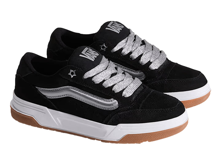 Tenis Vans Hylane Negro y Plata para Mujer