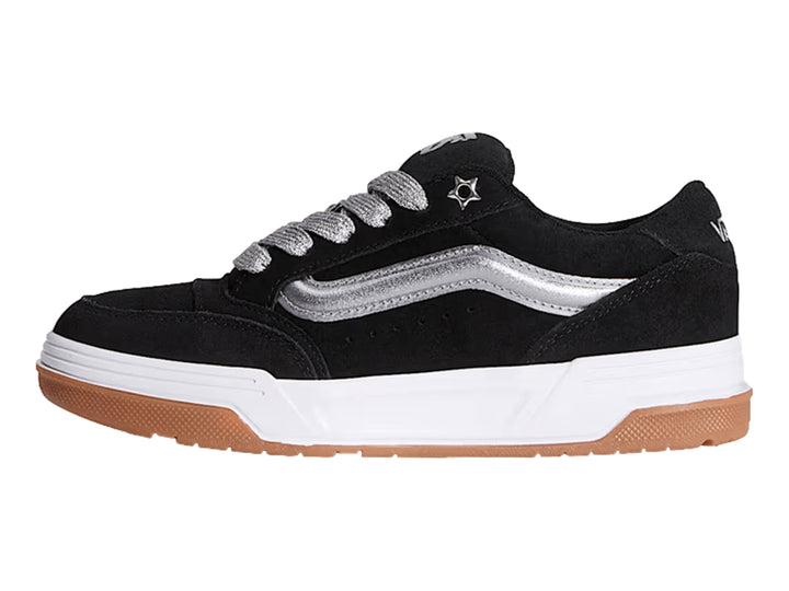 Tenis Vans Hylane Negro y Plata para Mujer
