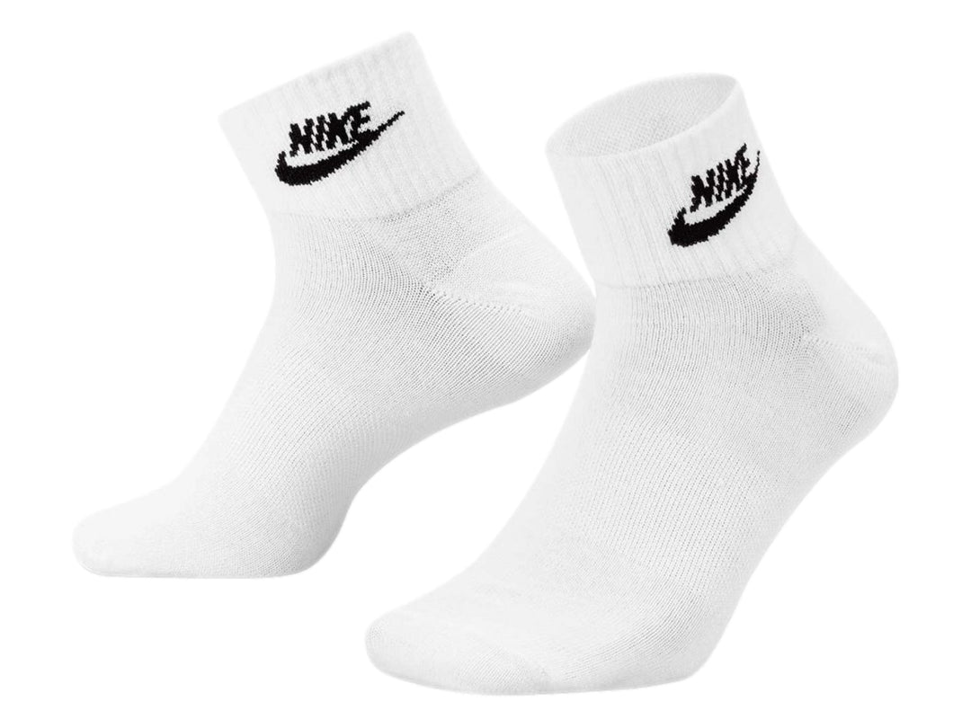 Calcetas Nike Everyday Essential Blanco Pack 2 Unisex