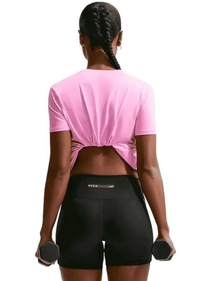 Playera Nike One Classic Rosa para Mujer
