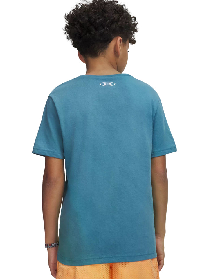 Playera Under Armour SportStyle Azul para Niño