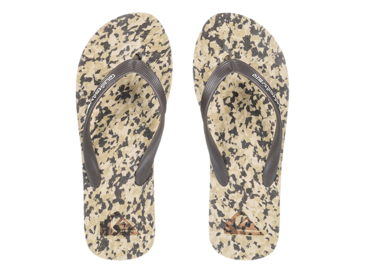 Sandalias Quiksilver Molokai Recycled Negro para Hombre