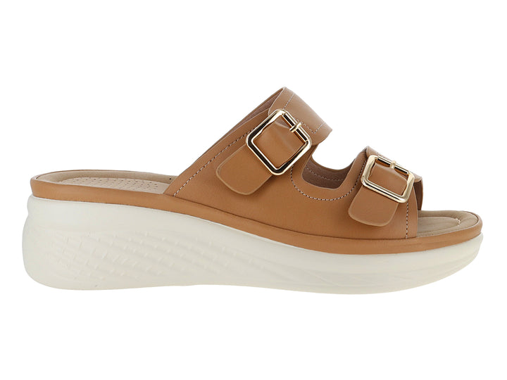 Sandalias Plataforma Boullevard Color Camel para Mujer