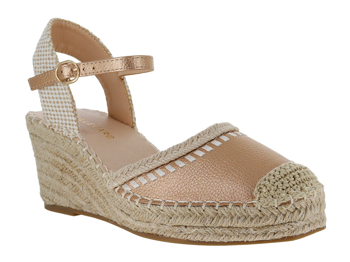 Sandalias Alpargatas Boullevard Rose Gold para Mujer