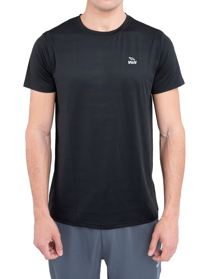 Playera Deportiva Voit Running Negro para Hombre