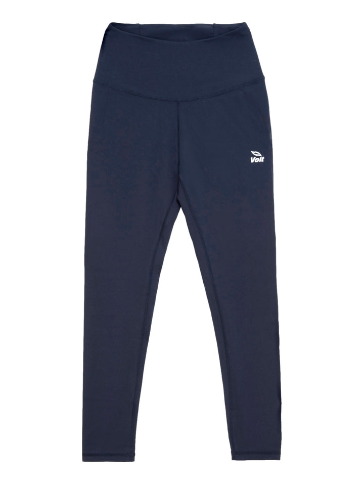 Leggings deportivos de color azul marino con cintura alta para mujer.