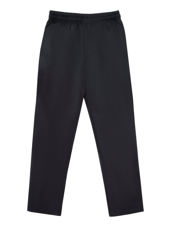 Pantalones deportivos negros de la marca Voit para entrenamiento con cintura elástica.