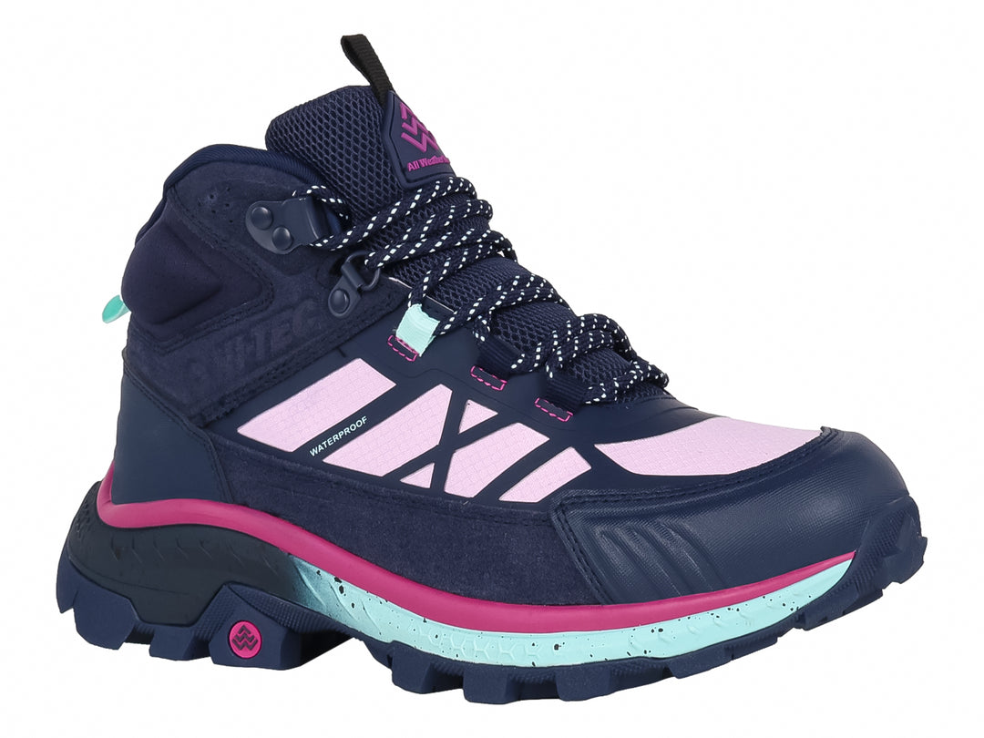 Botas de Excursionismo HI-TEC Azul Multicolor para Mujer