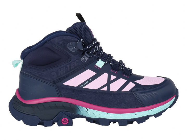 Botas de Excursionismo HI-TEC Azul Multicolor para Mujer
