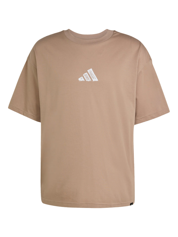 Playera Adidas Graphic Climacool Café para Hombre