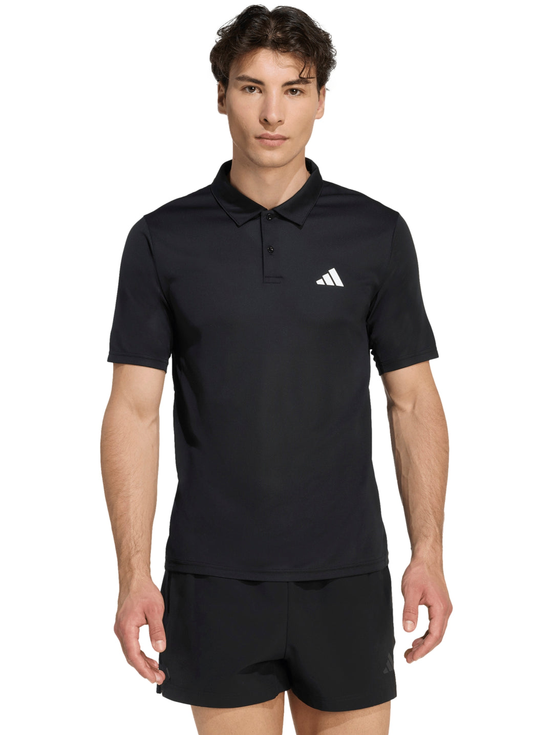 Playera Polo Adidas Negro para Hombre
