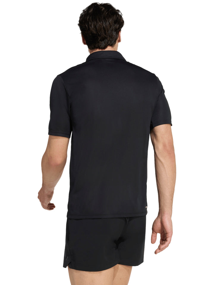 Playera Polo Adidas Negro para Hombre