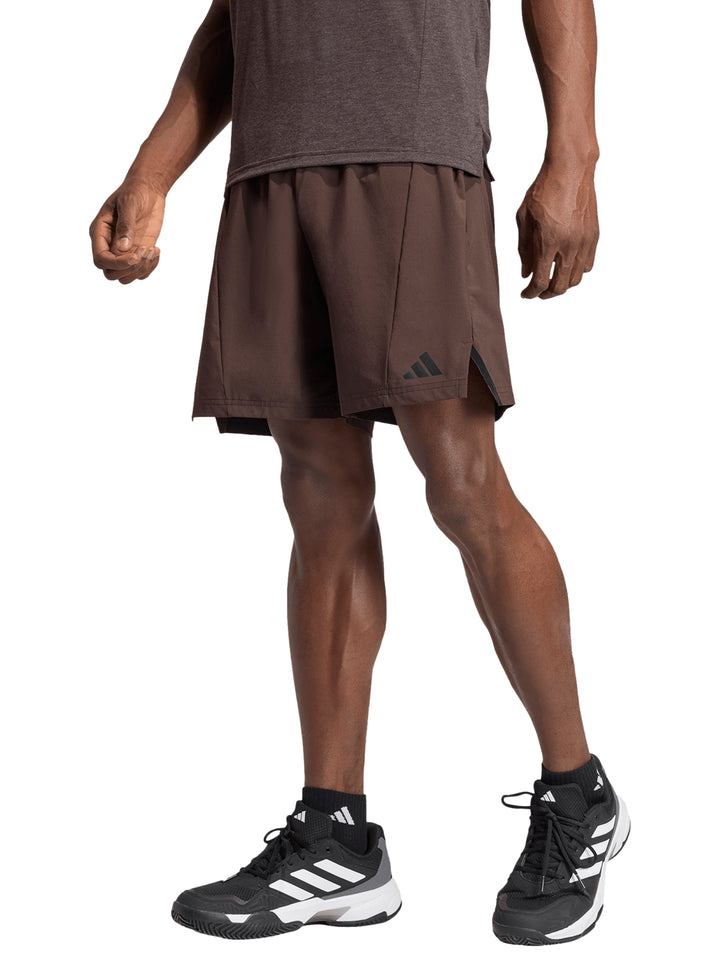Short Adidas Training 7" Café para Hombre