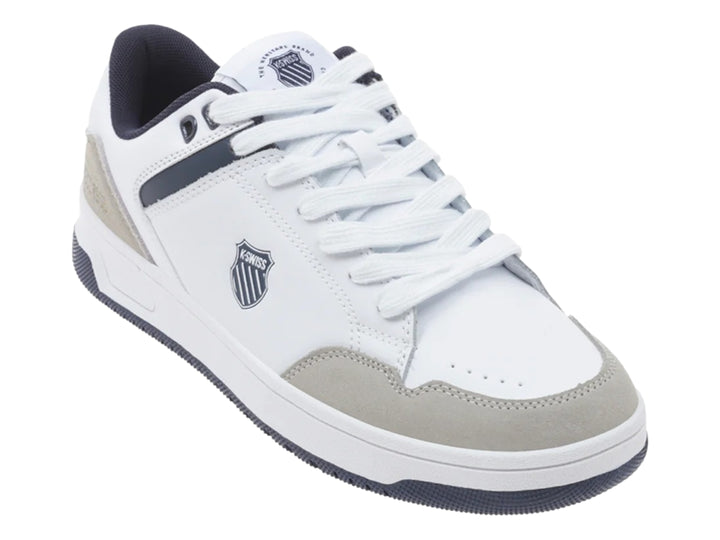 Tenis K-Swiss Terminus Blanco y Azul Marino para Hombre