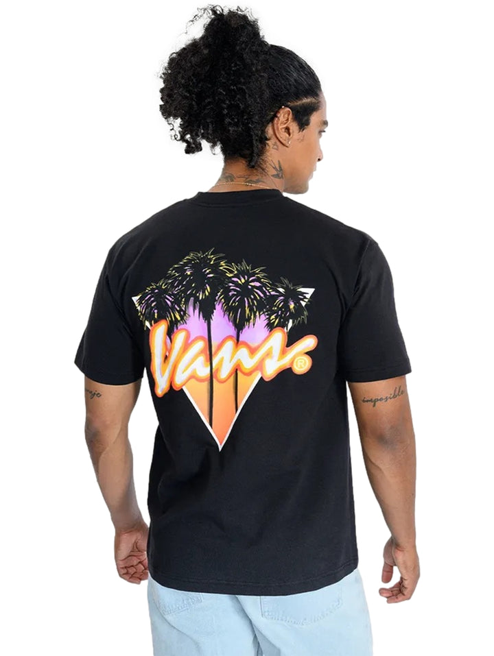 Playera Vans Palm Drive Negro para Hombre