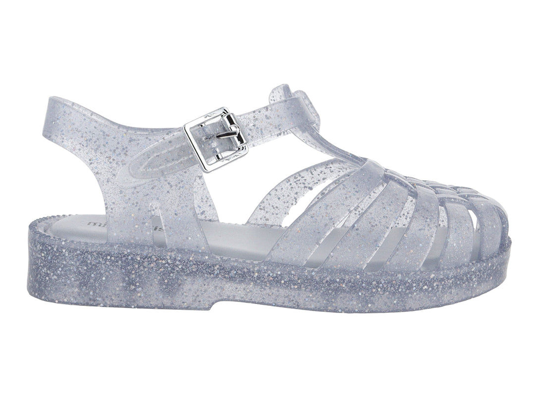 Sandalias Mini Melissa Plata para Niña