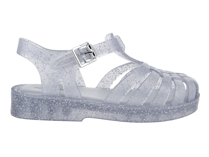 Sandalias Mini Melissa Plata para Niña