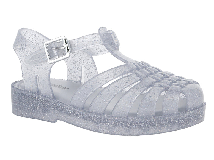 Sandalias Mini Melissa Plata para Niña