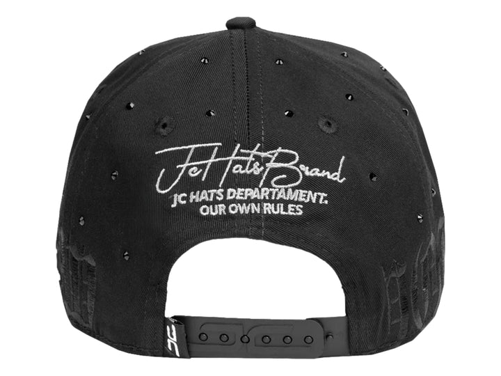 Gorra JC Hats Snapback Negro para Hombre