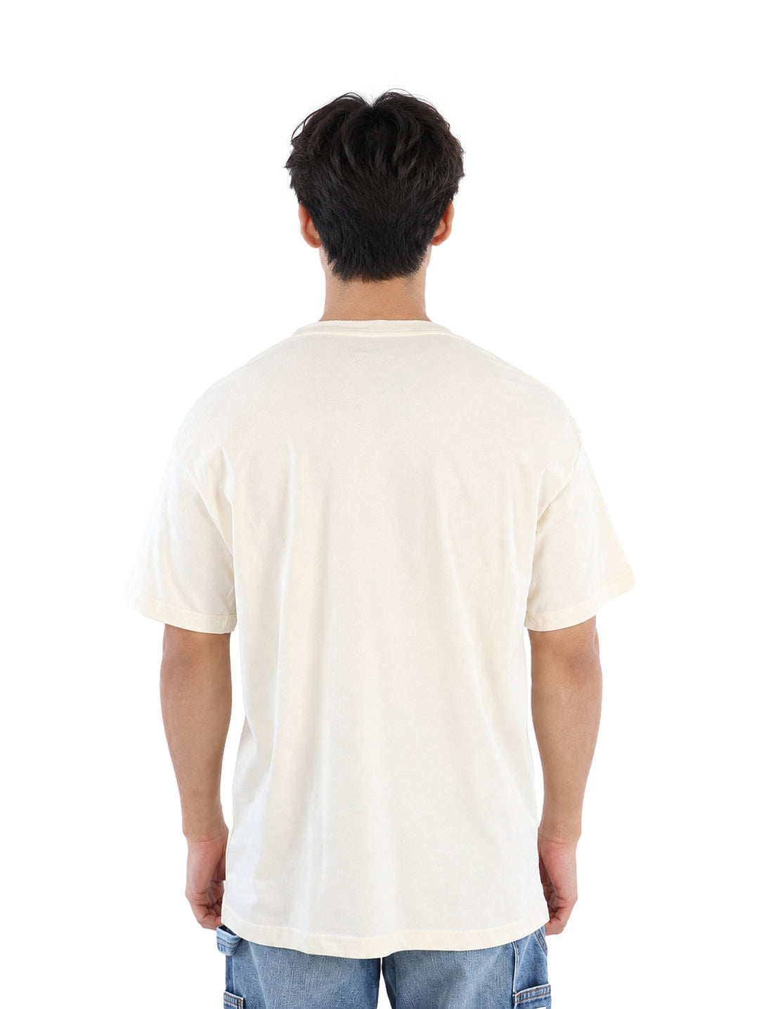Playera color Artic con estampado frontal de Megumi Fushiguro de Jujutsu Kaisen.