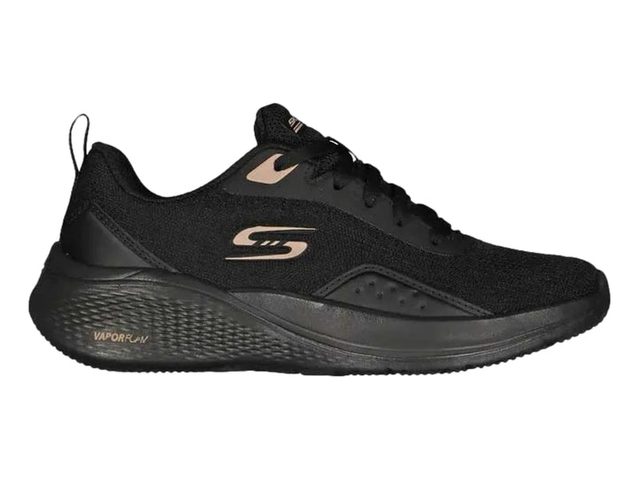 Tenis Skechers BOBS Sport Negro con Dorado para Mujer