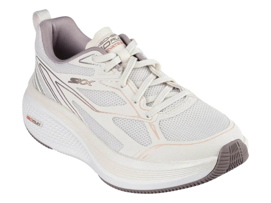 Tenis Skechers Go Run Elevate 2.0 Blanco y Coral para Mujer