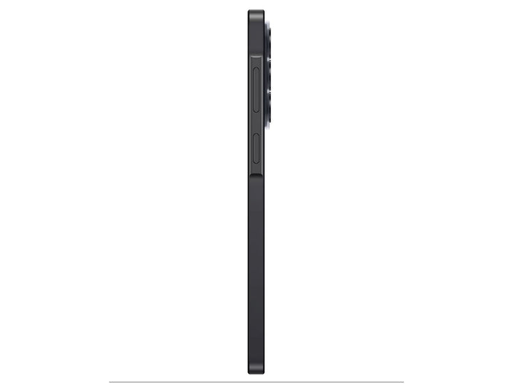 Smartphone Samsung Galaxy A37 5G en color negro, vista frontal y posterior.