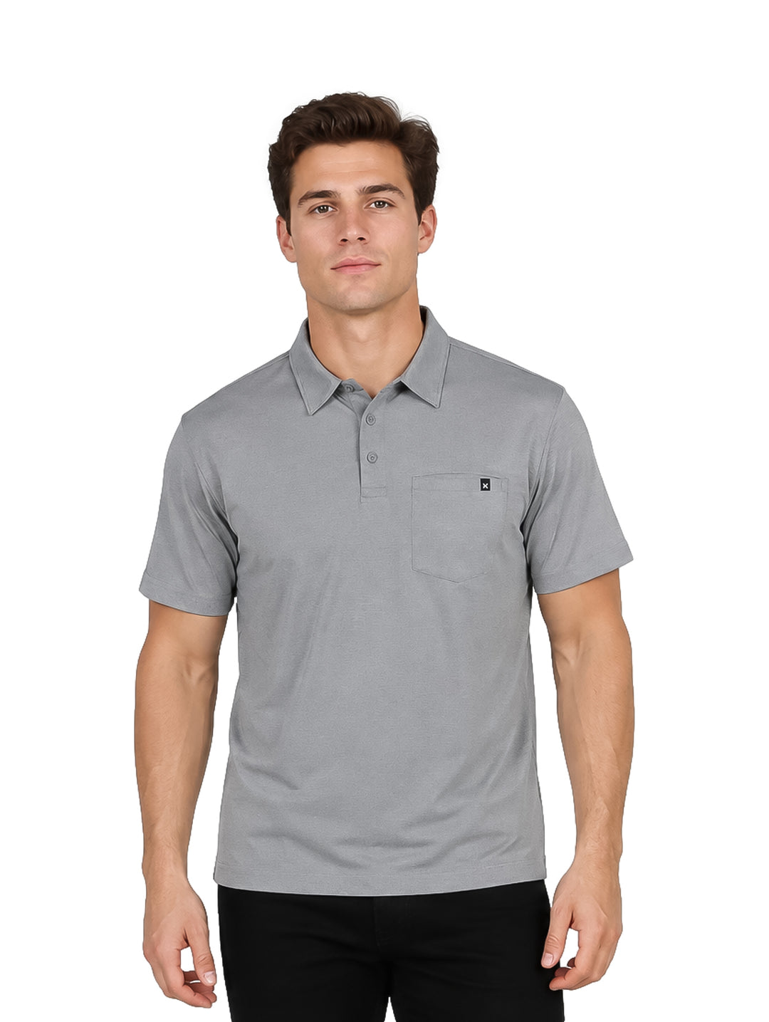 Playera Polo Hurley Color Negro Black para Hombre