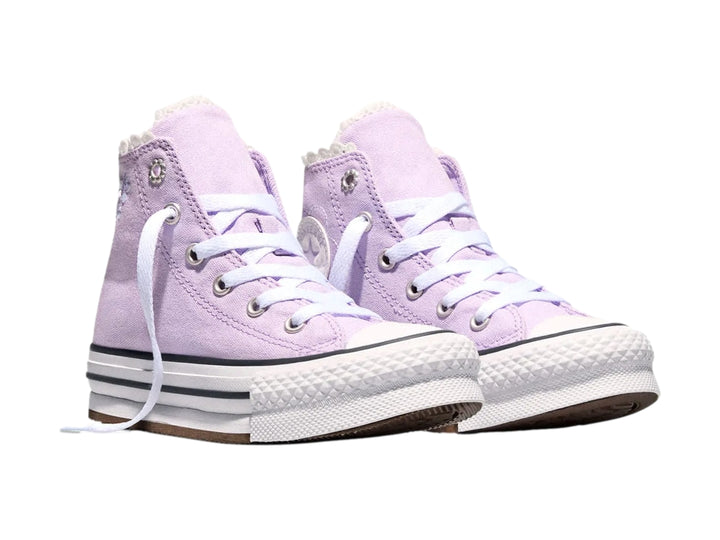 Tenis Converse Chuck Taylor All Star Eva Lift Lila para Niña