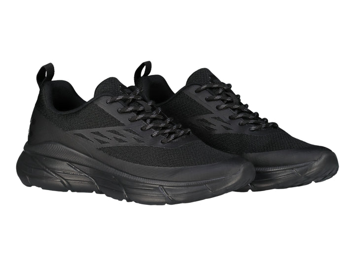Tenis deportivos Charly Light Sport color negro para hombre, vista lateral.