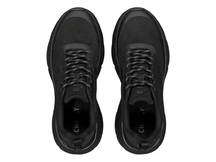 Tenis deportivos Charly Light Sport color negro para hombre, vista lateral.