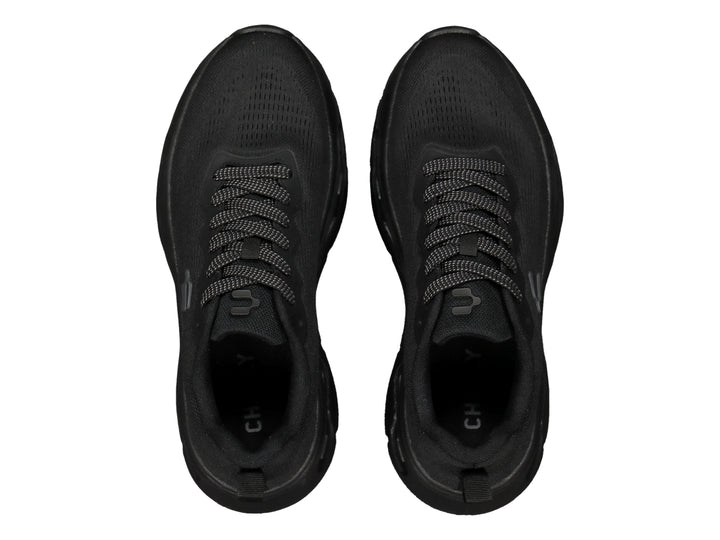 Tenis deportivos Charly Light Sport color negro para hombre con suela amortiguada y tejido transpirable.