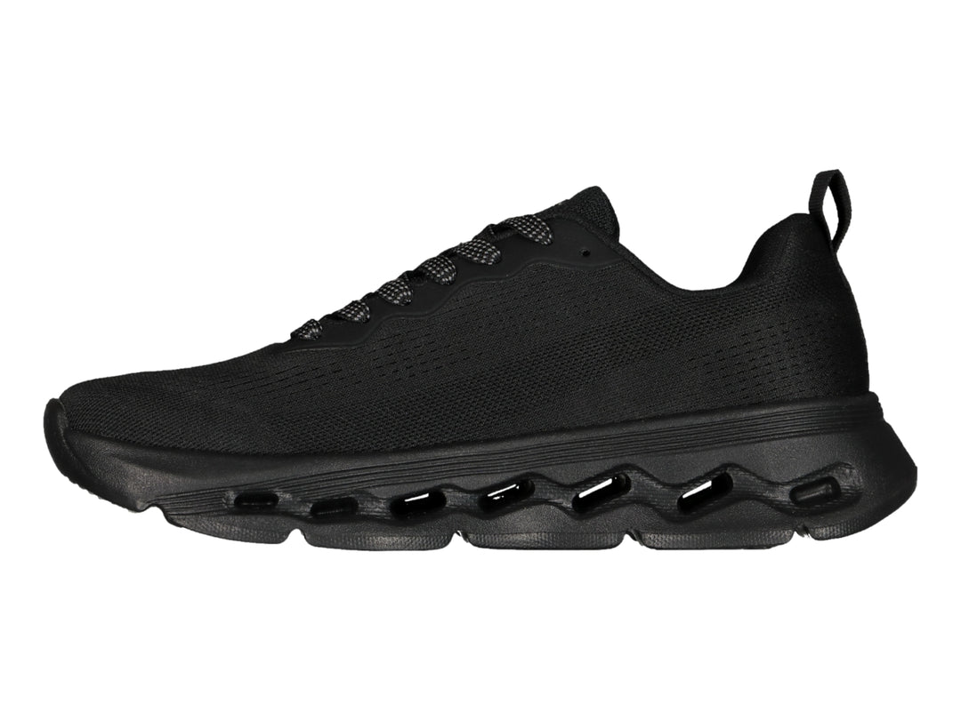 Tenis deportivos Charly Light Sport color negro para hombre con suela amortiguada y tejido transpirable.