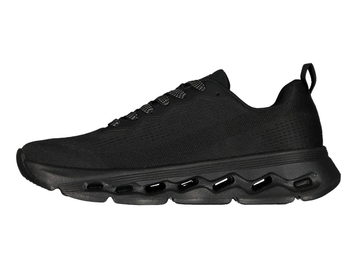 Tenis deportivos Charly Light Sport color negro para hombre con suela amortiguada y tejido transpirable.